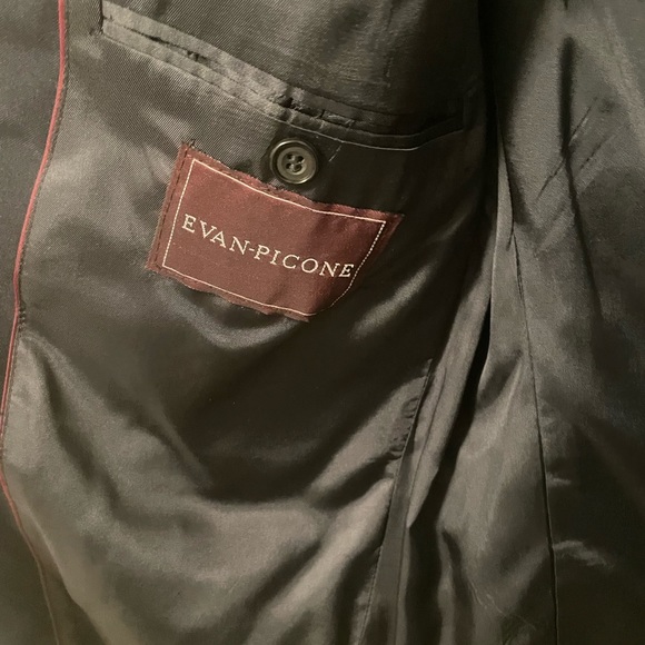 evan-picone suit jacket navy men - Picture 3 of 5